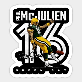 Paul McJulien Green Bay Inline Sticker